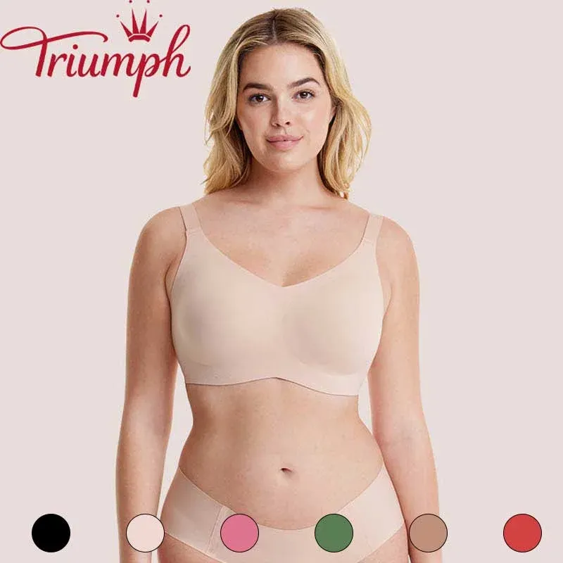 Triumph (4 броя)🎉 Безшевен сутиен от естествен латекс