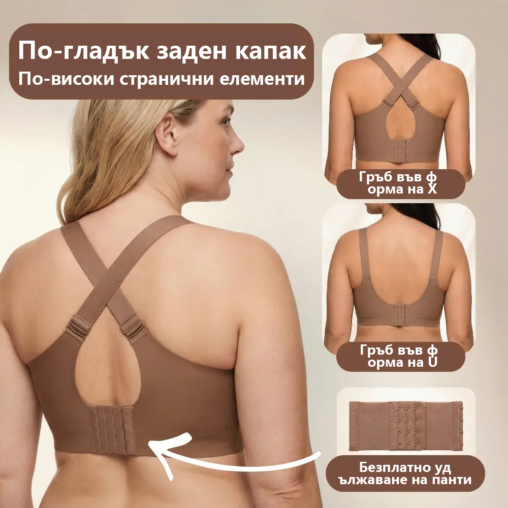 [Copy]Triumph® 4 части – Ново 2026 💖 Сутиен от полумека дантела с бродерия | Голям размер [65A–120H]