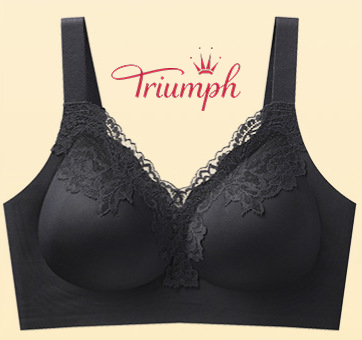 Triumph® (4 броя) 🌈 Колекция пролет 2026 — Безшевен удобен сутиен с повдигащ ефект ✨