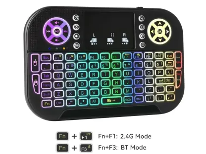 Vseebox Mini Wireless Keyboard with Touchpad