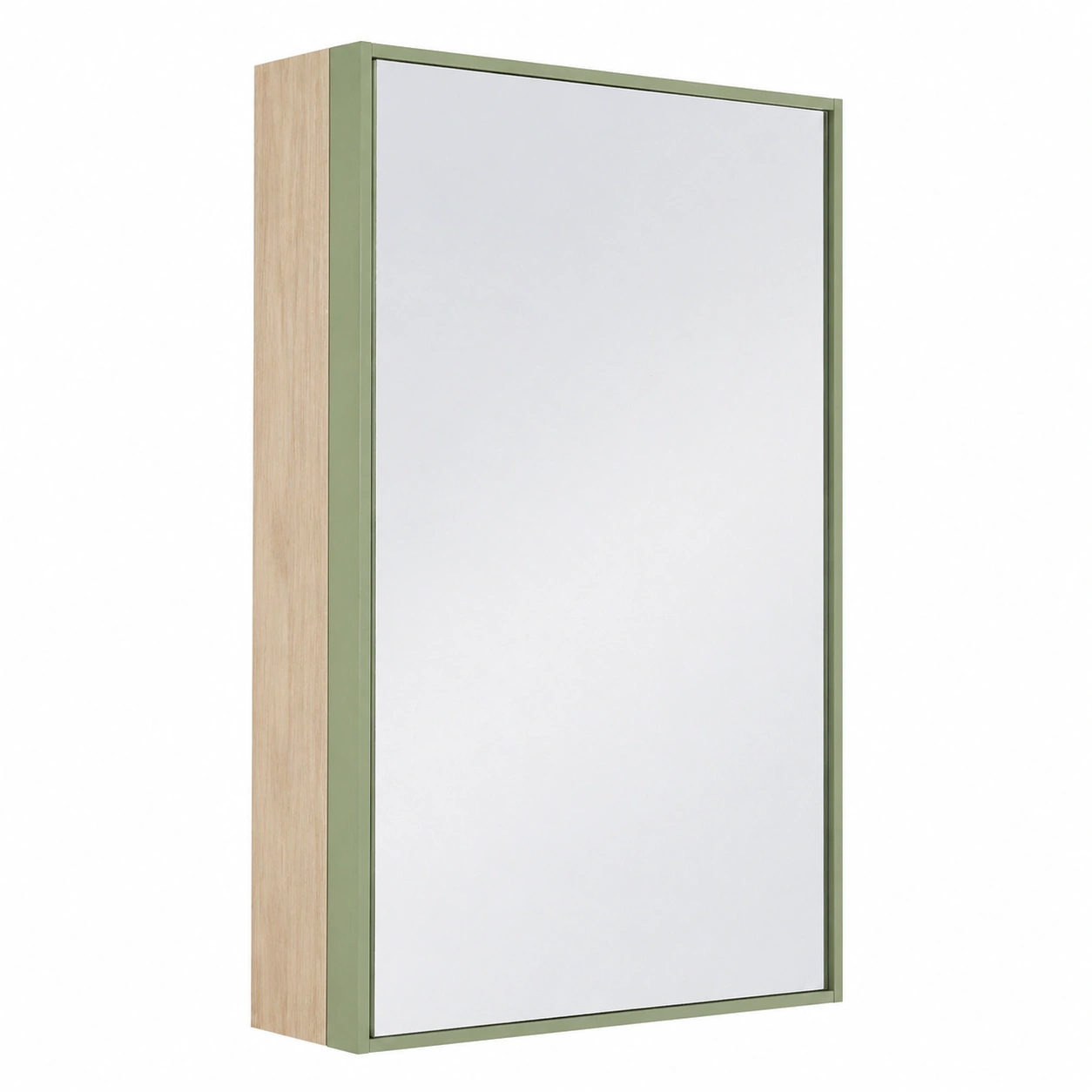 Armario de bano con espejo de pared moderno 40 x 60 cm diseno compacto funcional-orderzivo 