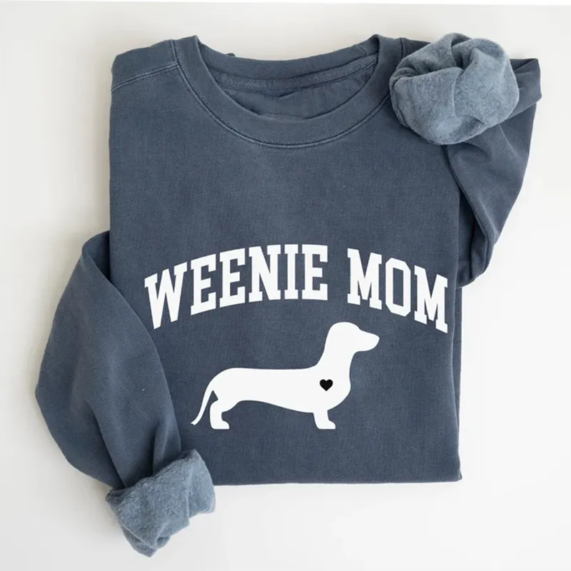 Vintage Dachshund Lover Sweatshirt Vintage Washed DTG Graphic Tee | ZalleStudio