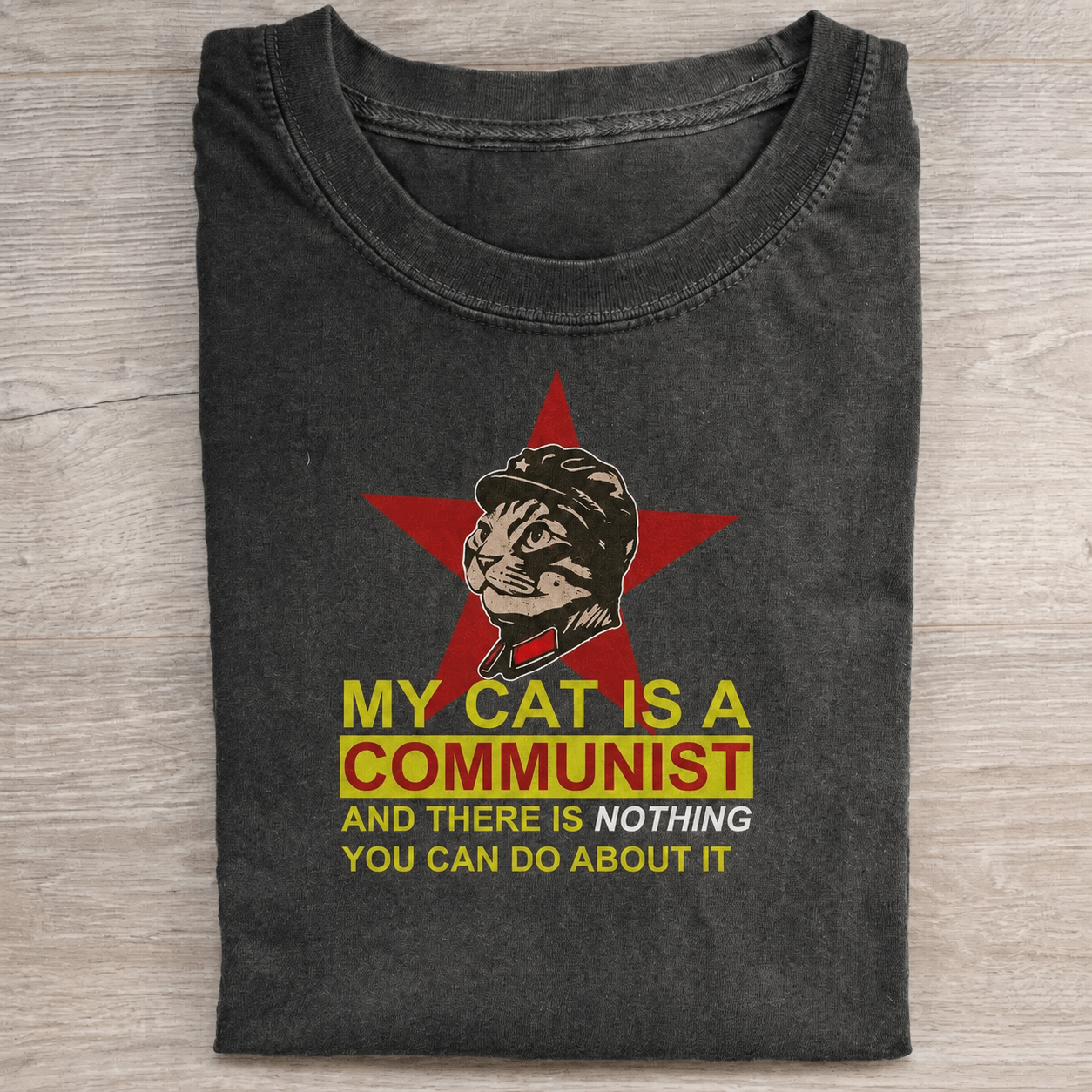 My Cat Is A Communist T-shirt