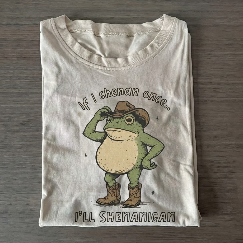 If I Shenan Once I'll Shenanigan T-Shirt