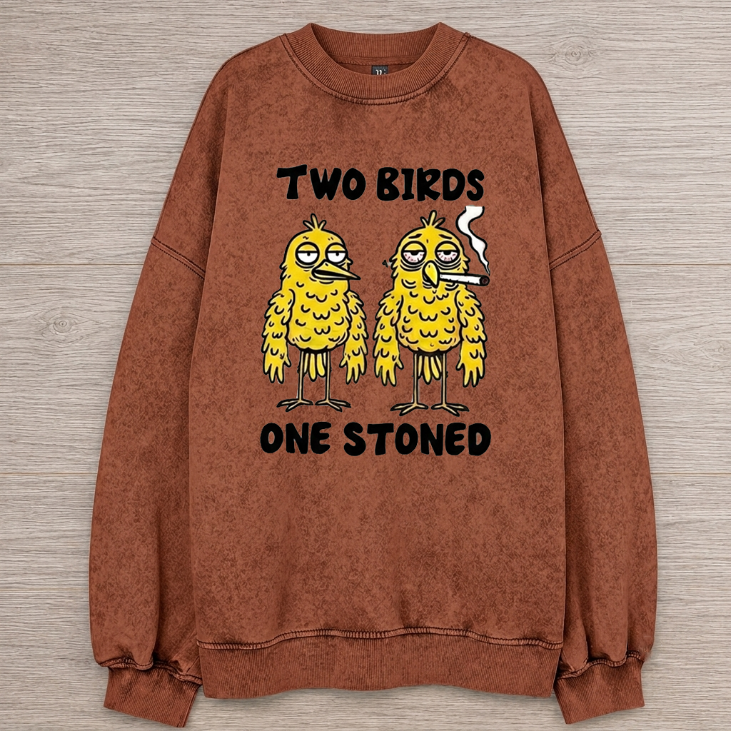 Two Birds One Stoned T-shirt