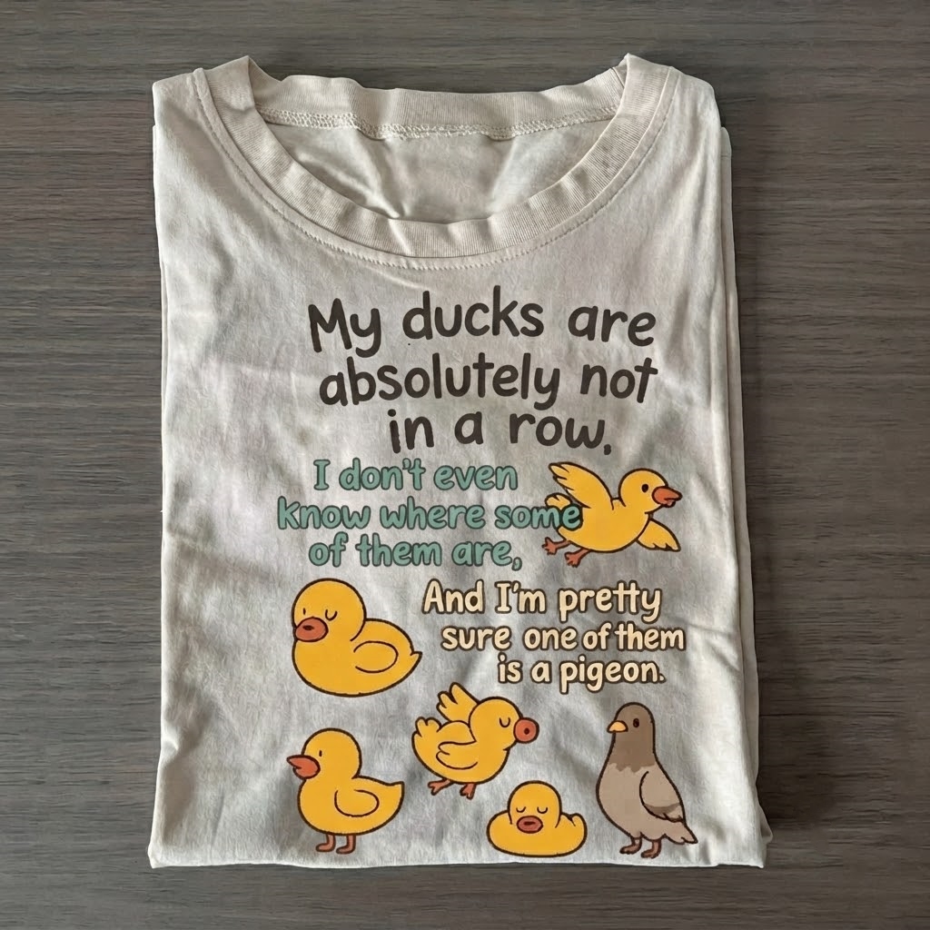 My Ducks Are Not in a Row T-Shirt