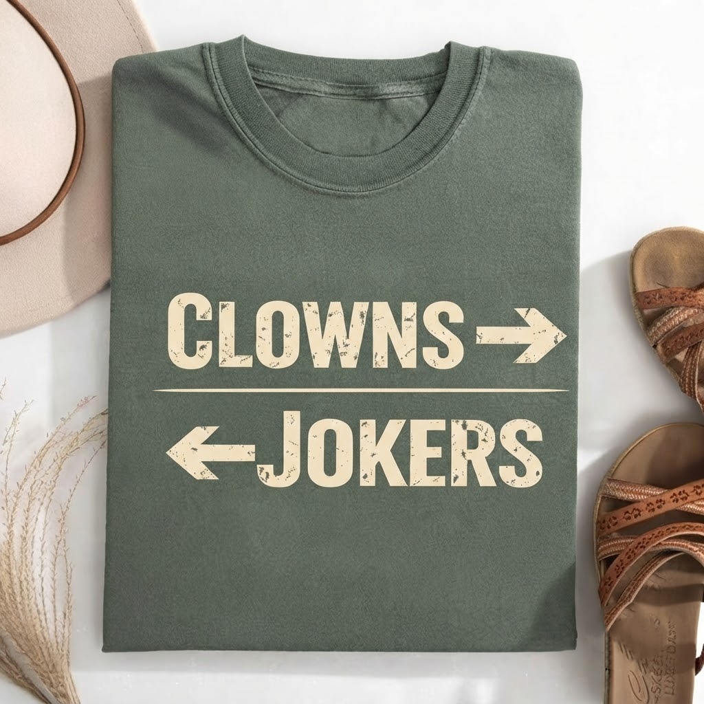 Clowns to the Right Jokers to the Left  T-Shirt