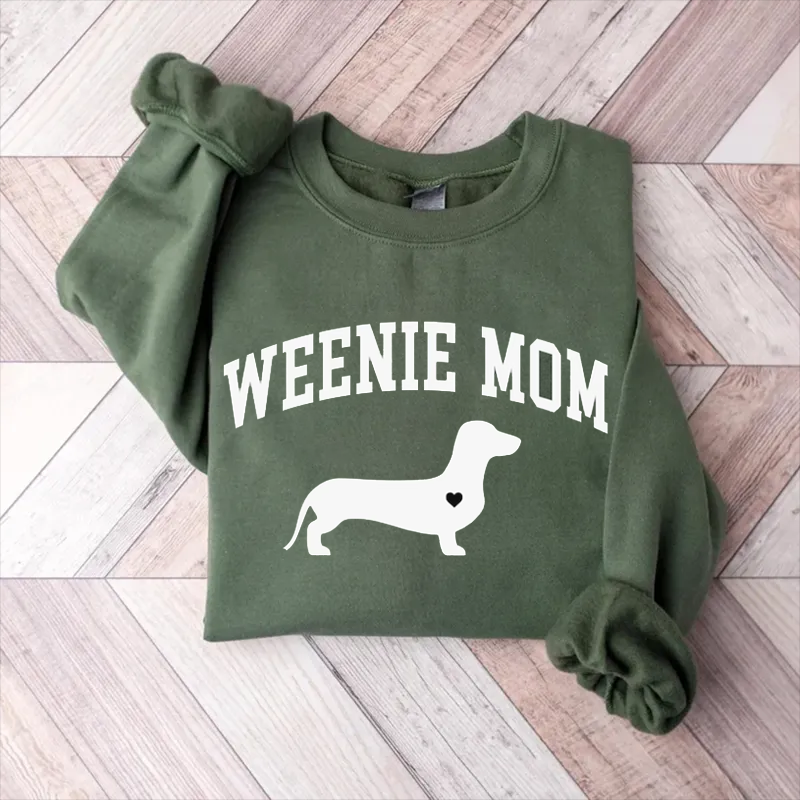 Vintage Dachshund Lover Sweatshirt Vintage Washed DTG Graphic Tee | ZalleStudio