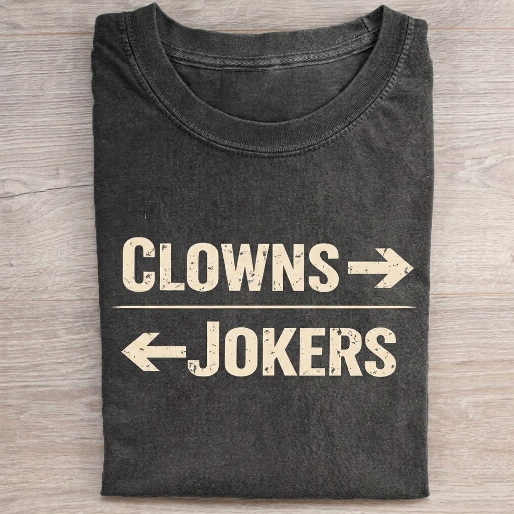 Clowns to the Right Jokers to the Left  T-Shirt