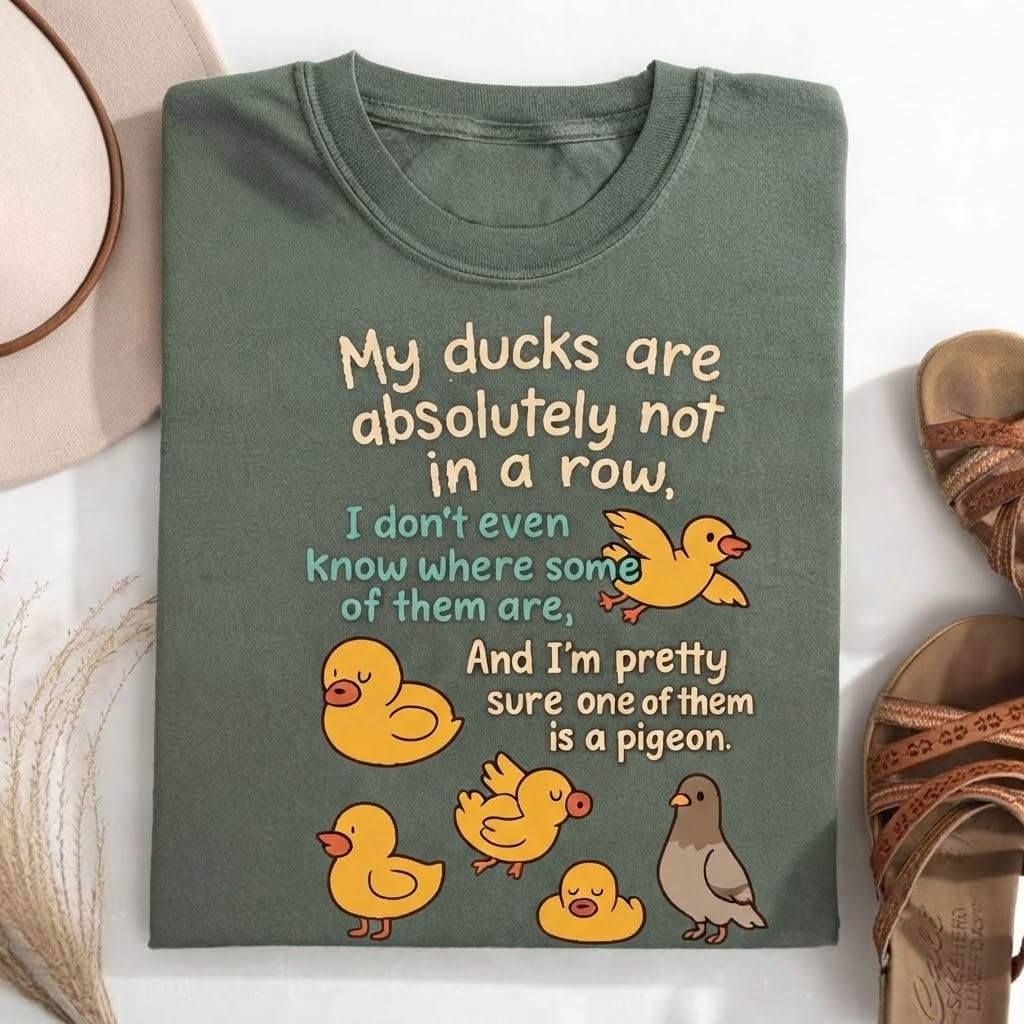 My Ducks Are Not in a Row T-Shirt