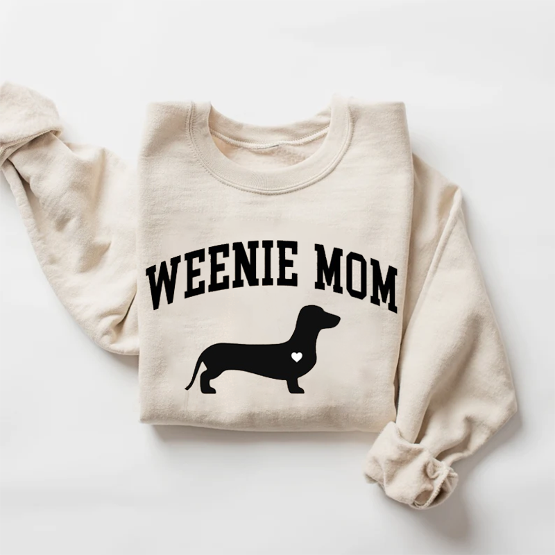 Vintage Dachshund Lover Sweatshirt Vintage Washed DTG Graphic Tee | ZalleStudio