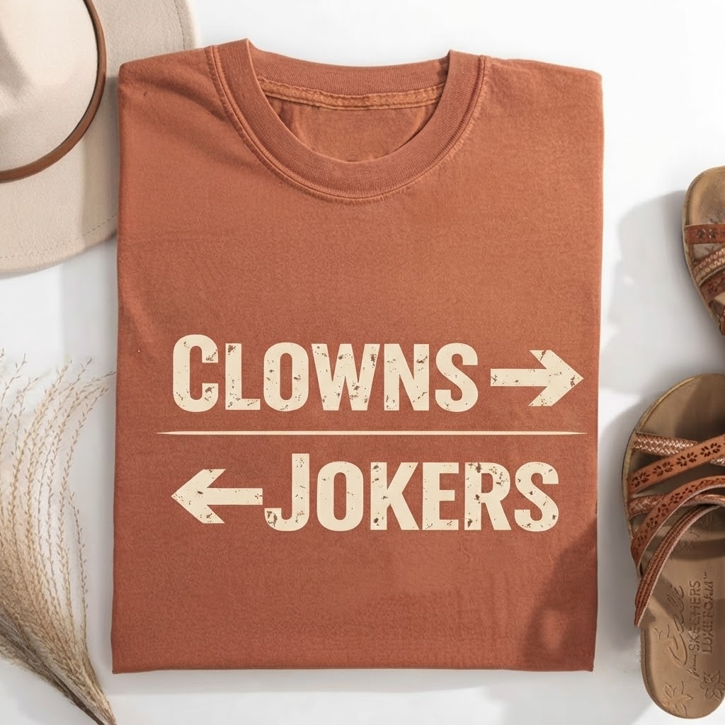 Clowns to the Right Jokers to the Left  T-Shirt