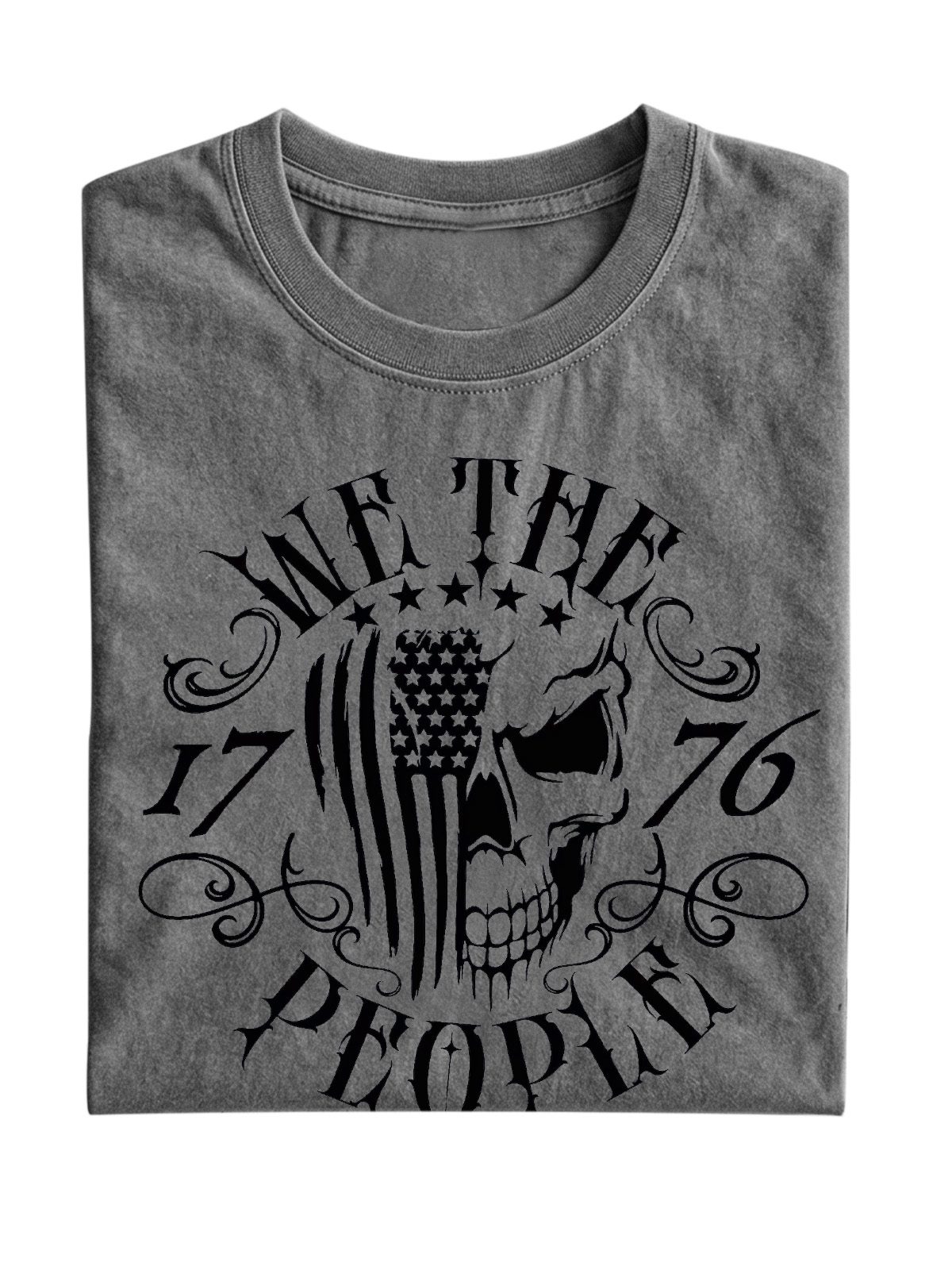 250th Anniversary Memorial Day Cotton Short-Sleeve T-Shirt Vintage Washed DTG Graphic Tee | ZalleStudio