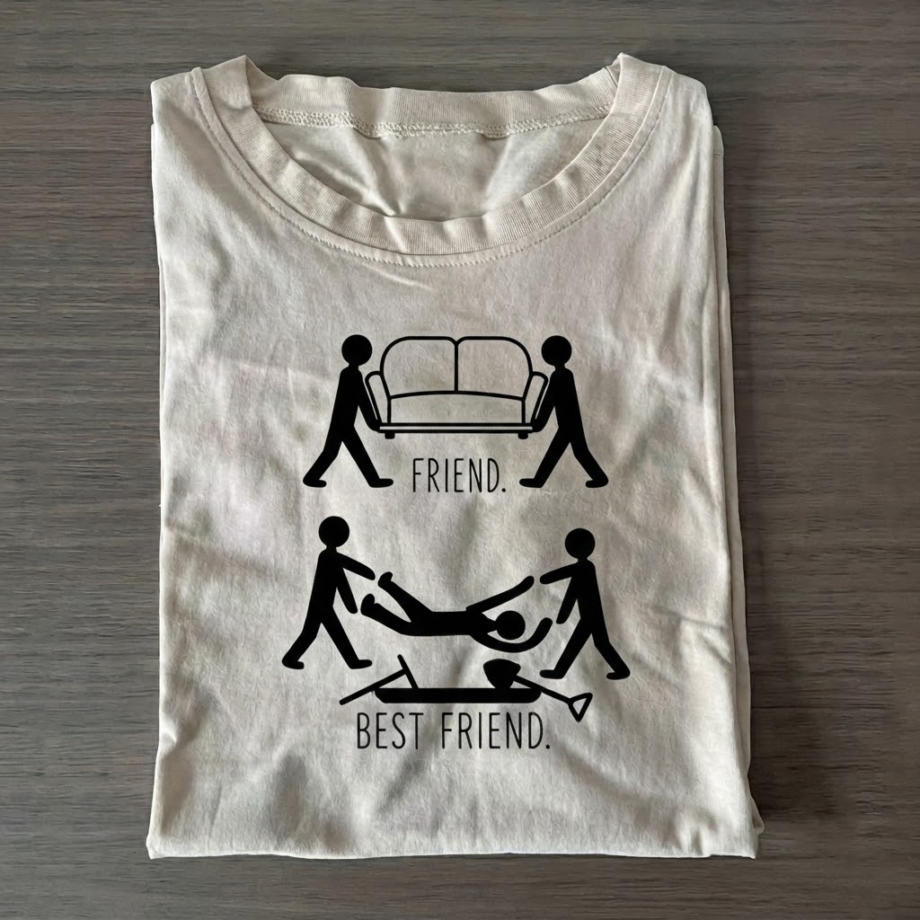 Friend vs Best Friend T-shirt