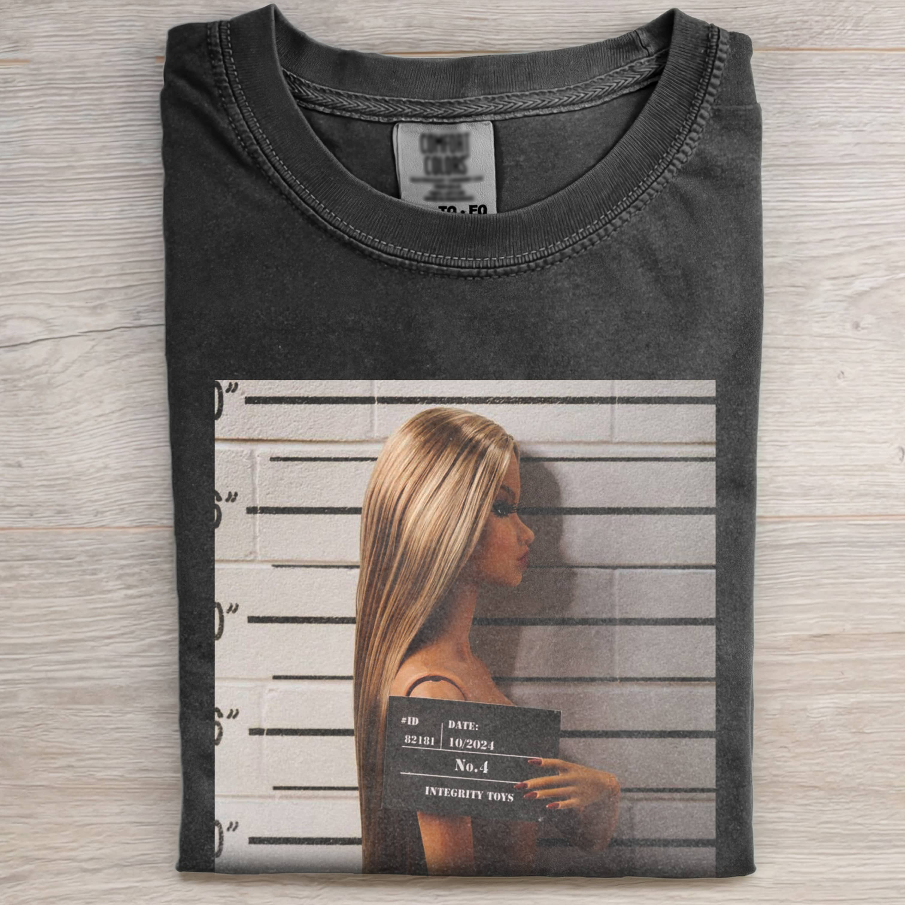 DOLL FACE MEME INTEGRITY TOYS FASHION PROFILE TEE Vintage Washed DTG Graphic Tee | ZalleStudio