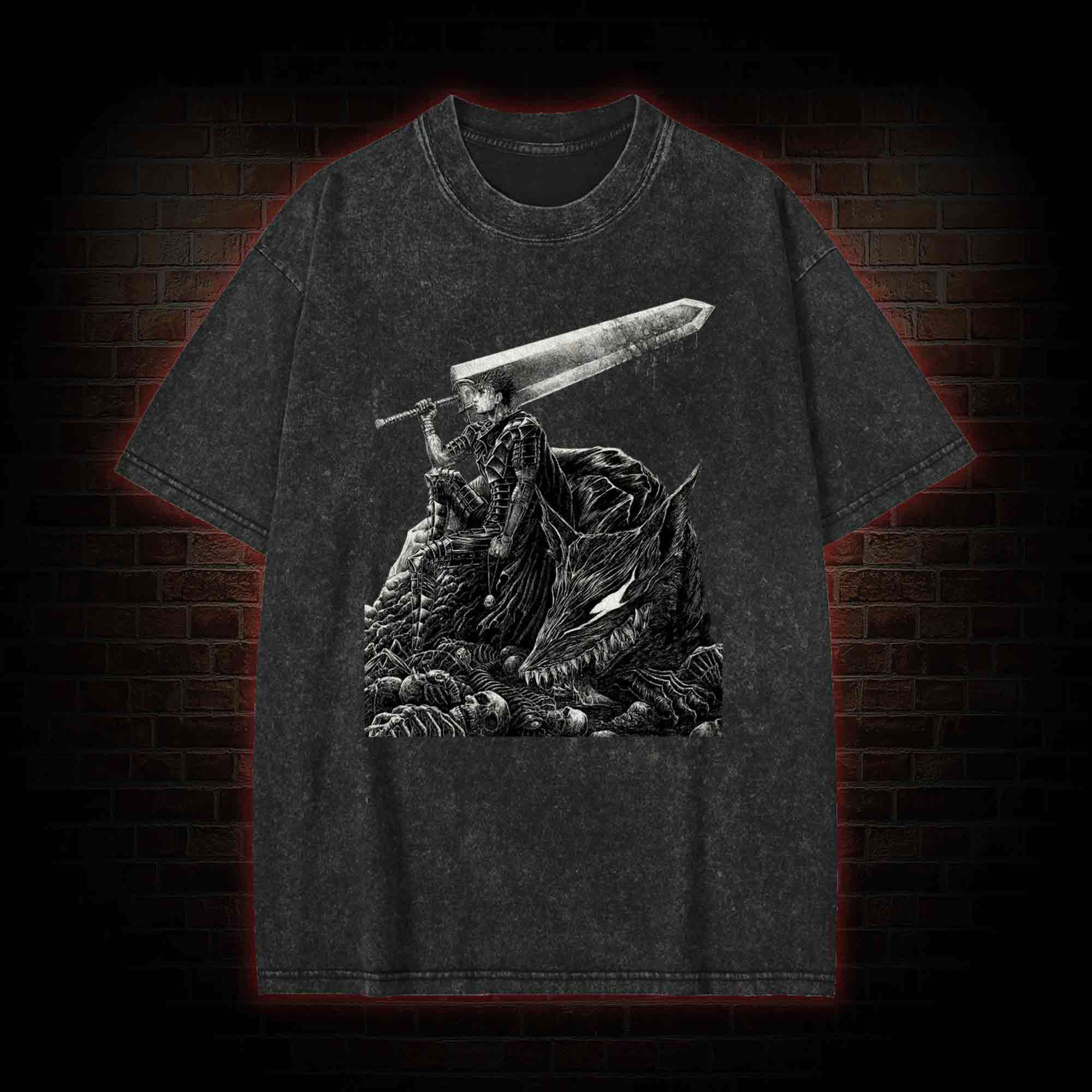 Even Over His Own Will Washed T-shirt