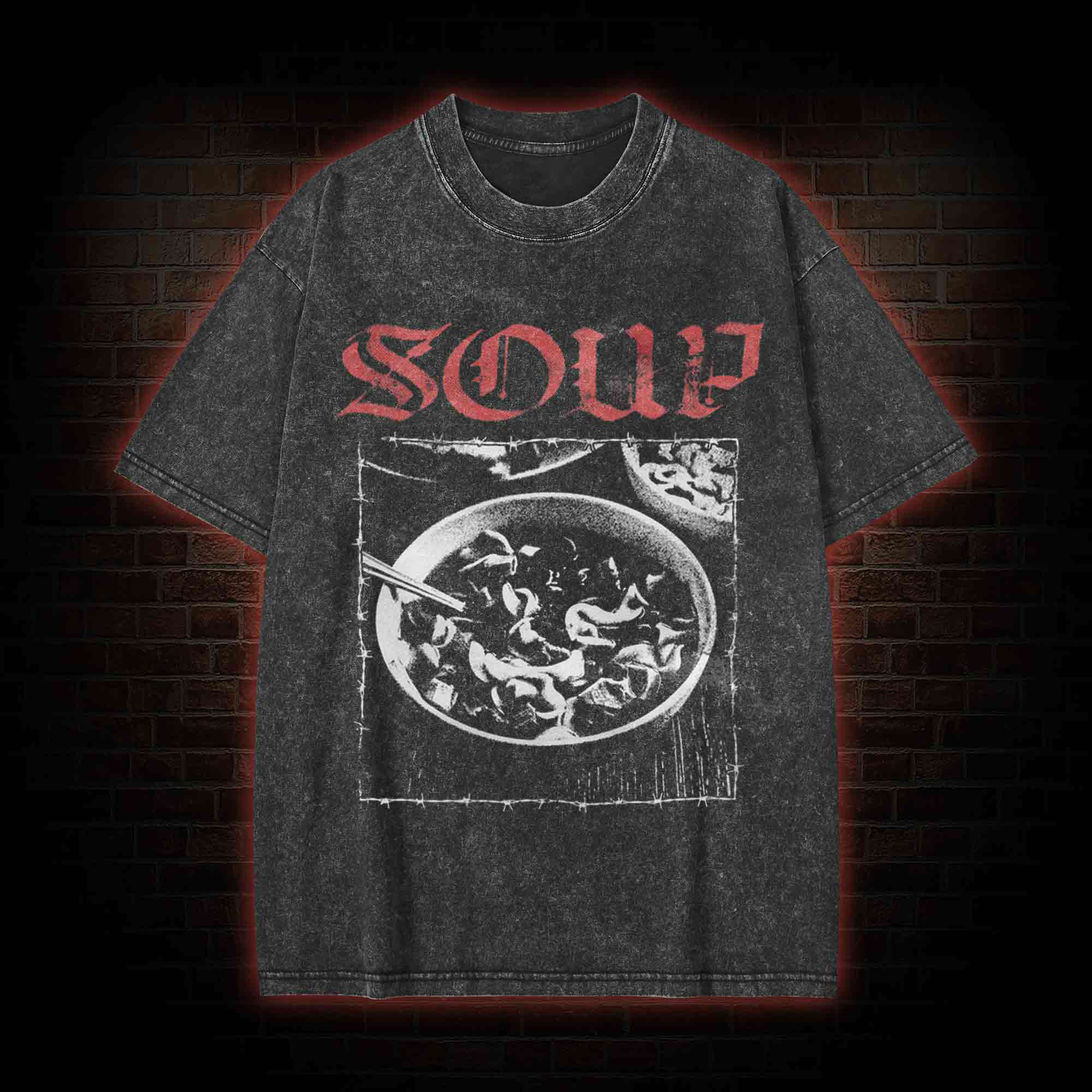 Soup Hardcore Washed T-shirt