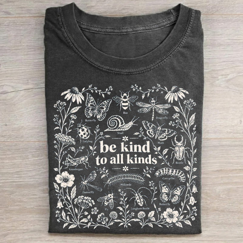 Be Kind To All Kinds Vintage T-shirt