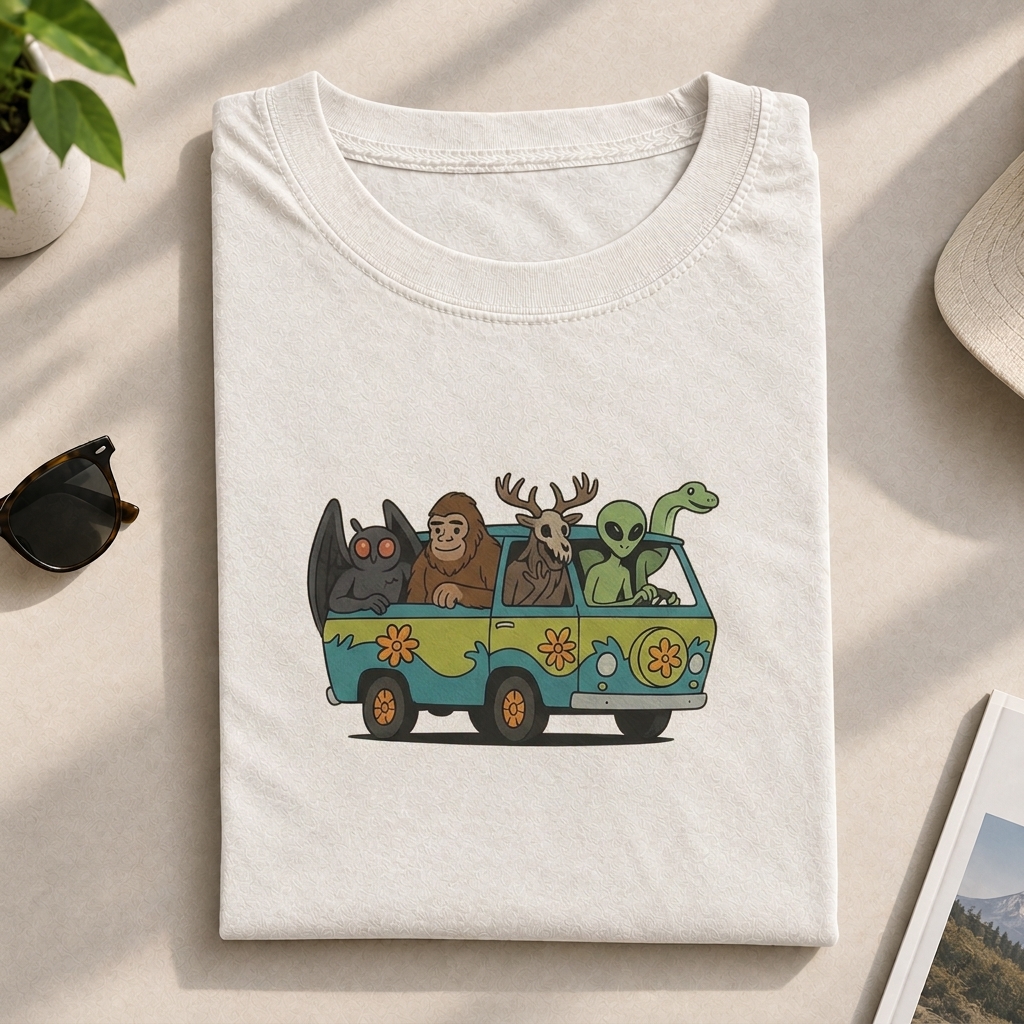 Cryptid Road Trip T-shirt