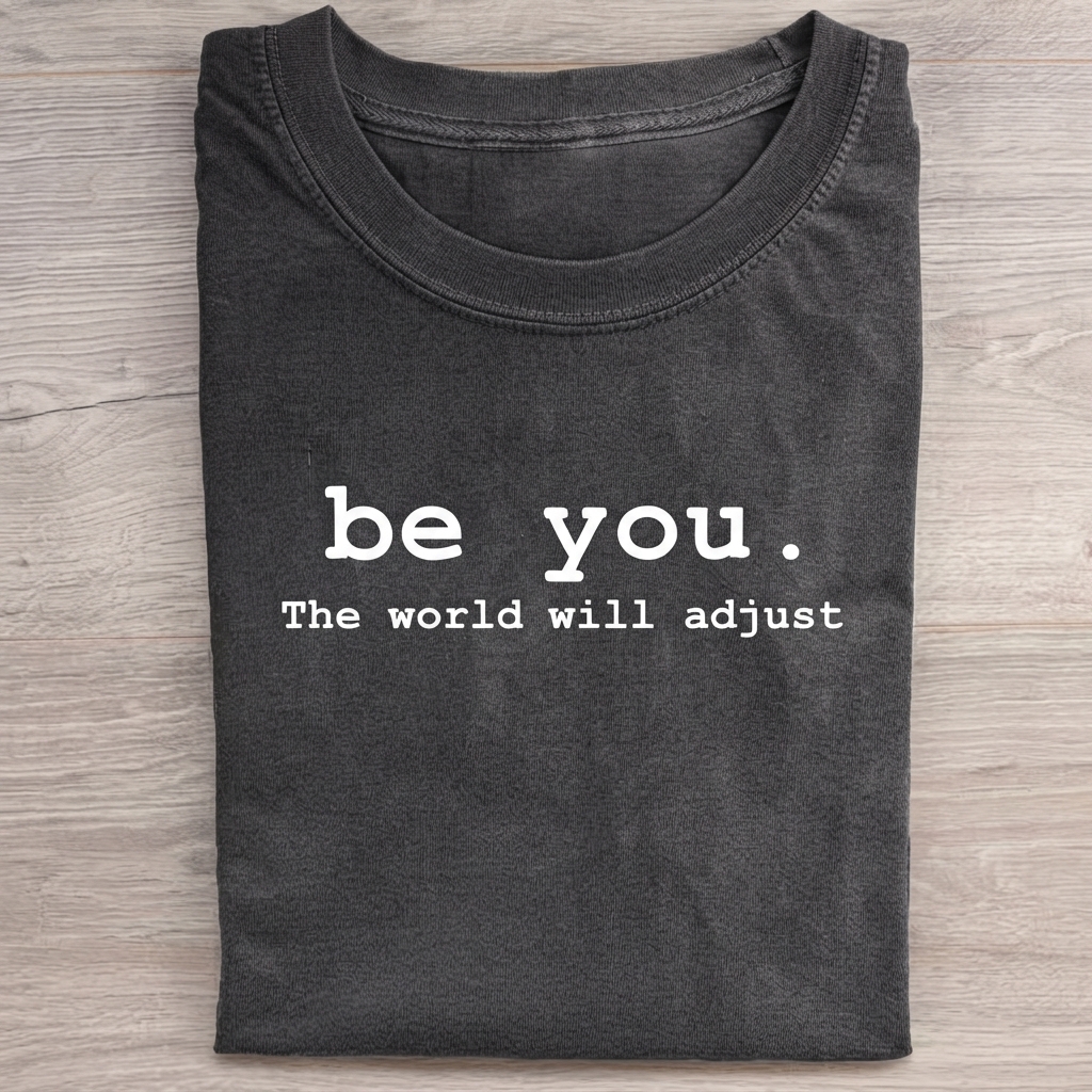 Be You The World Will Adjust T-Shirt