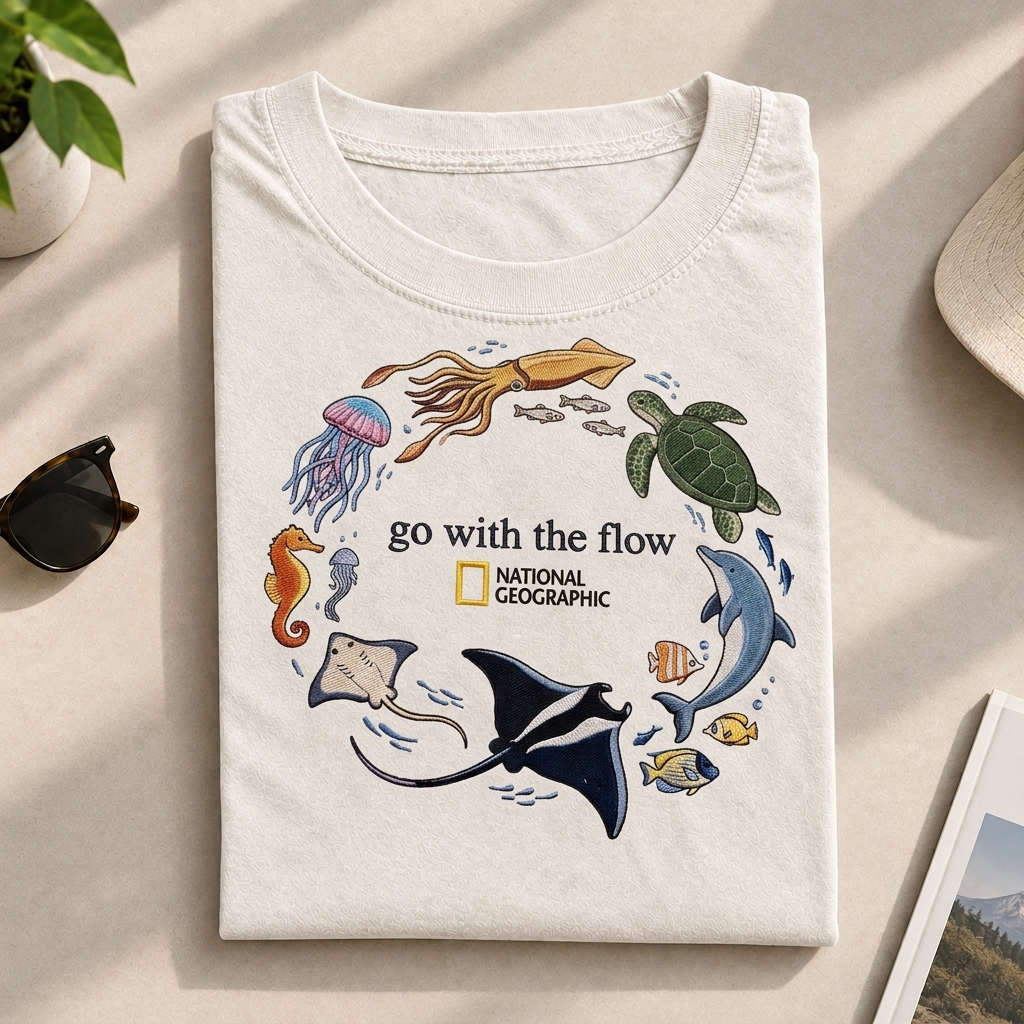 Go With The Flow T-shirts