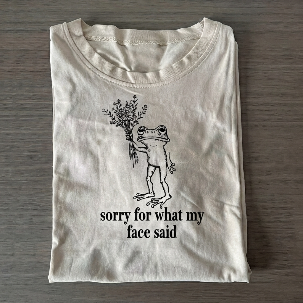 Sorry for What My Face Said T-shirt