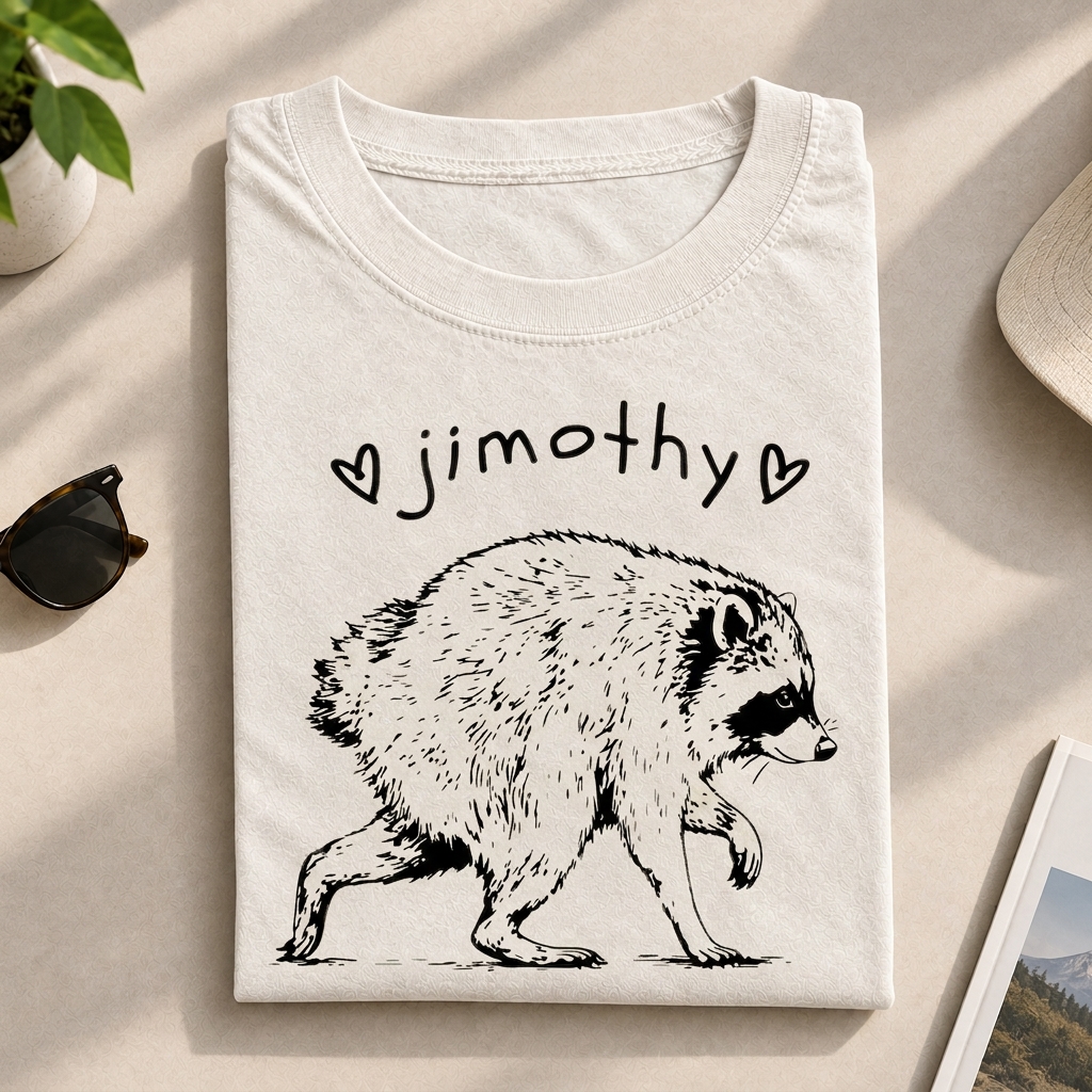 Jimothy Raccoon T-shirt