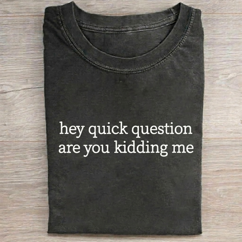 Funny Humor T-shirt Vintage Washed DTG Graphic Tee | ZalleStudio
