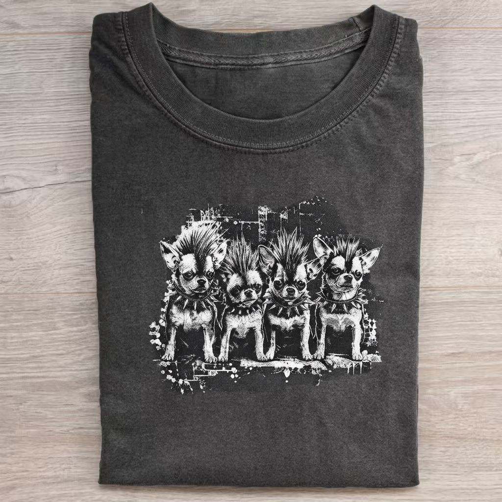 Punk Chihuahua T-Shirt