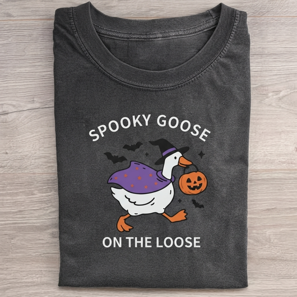 Spooky Goose On The Loose T-Shirt