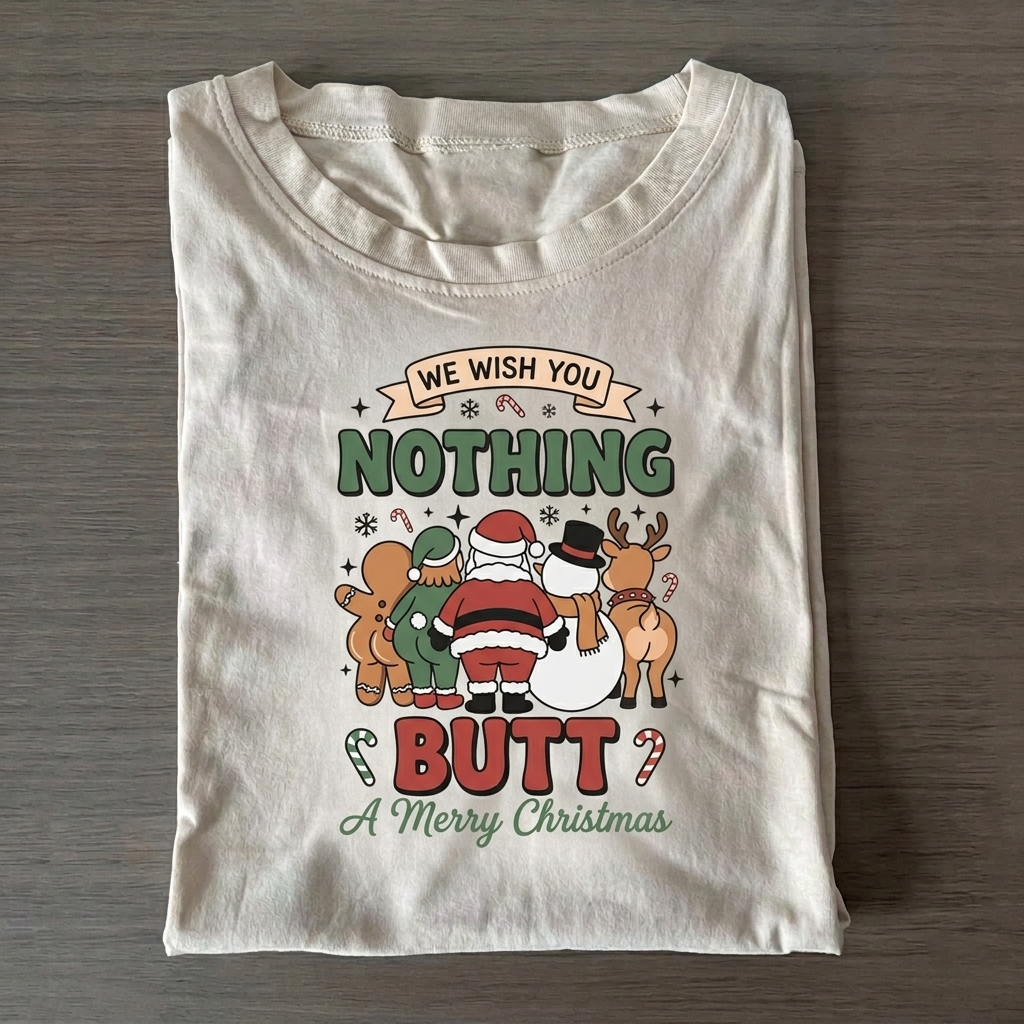 Funny Christmas Characters T-shirt