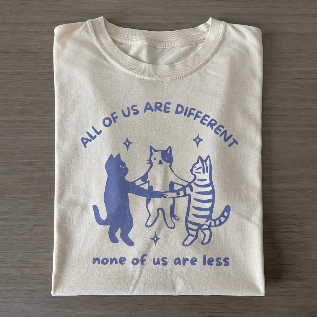 All of us are Different Cat T-Shirt