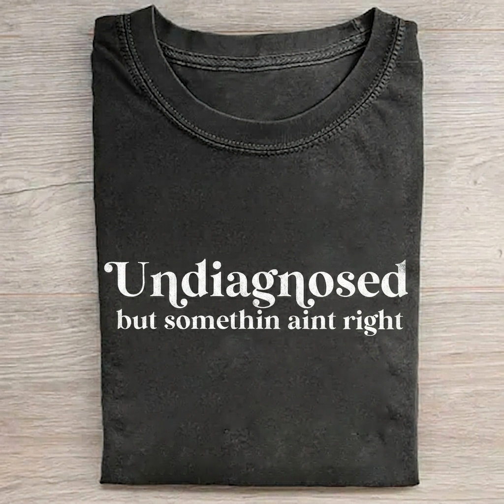 Funny Mental Health T-shirt Vintage Washed DTG Graphic Tee | ZalleStudio