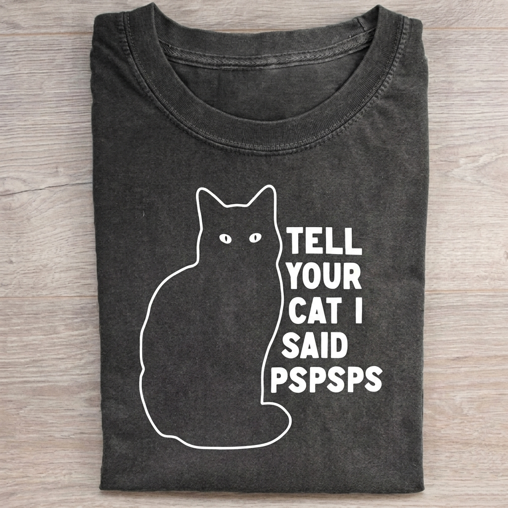 Tell Your Cat...  T-shirt