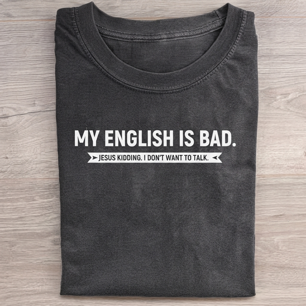 My English Is Bad T-Shirt
