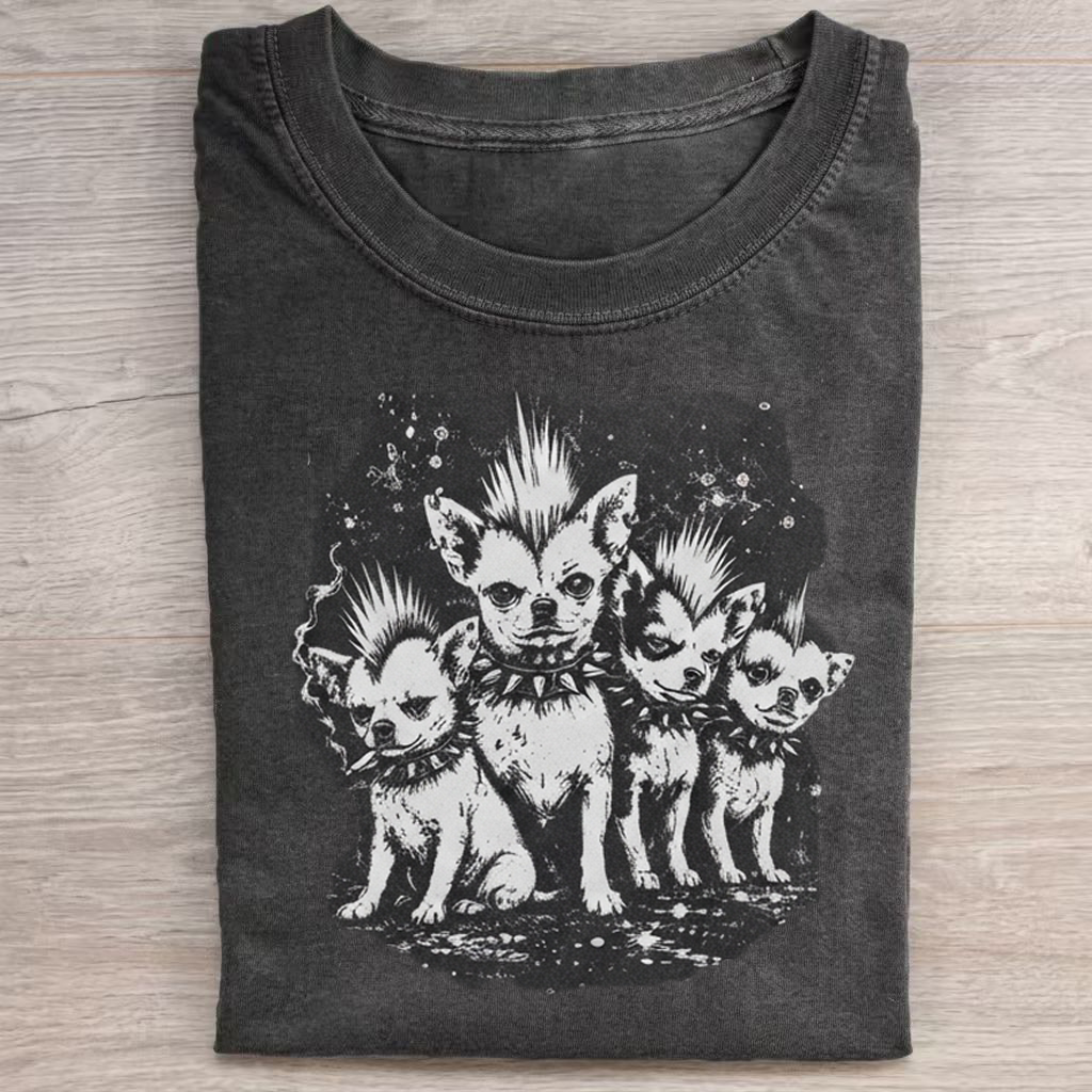 Punk Chihuahua T-Shirt