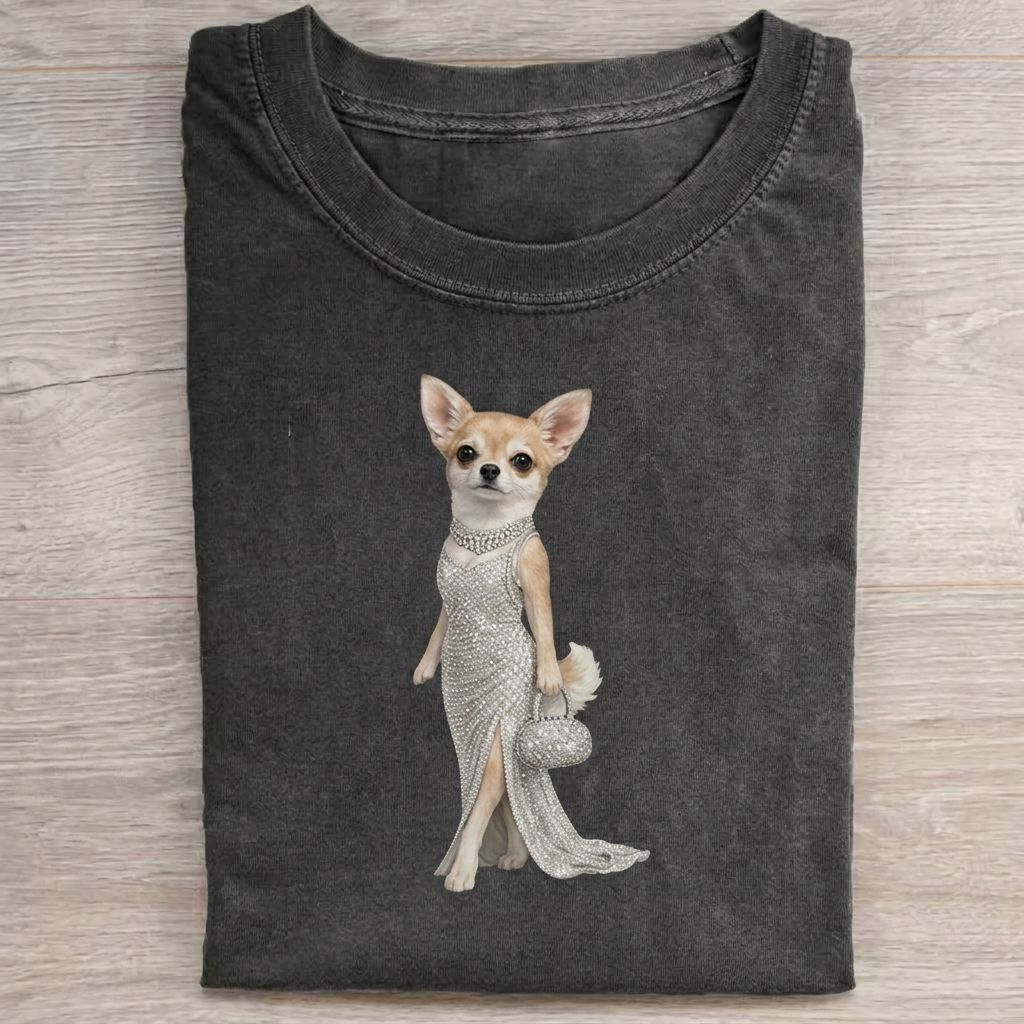 Glamorous Chihuahua T-Shirt