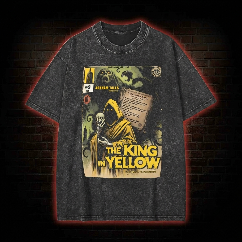 The King In Yellow Washed T-shirt
