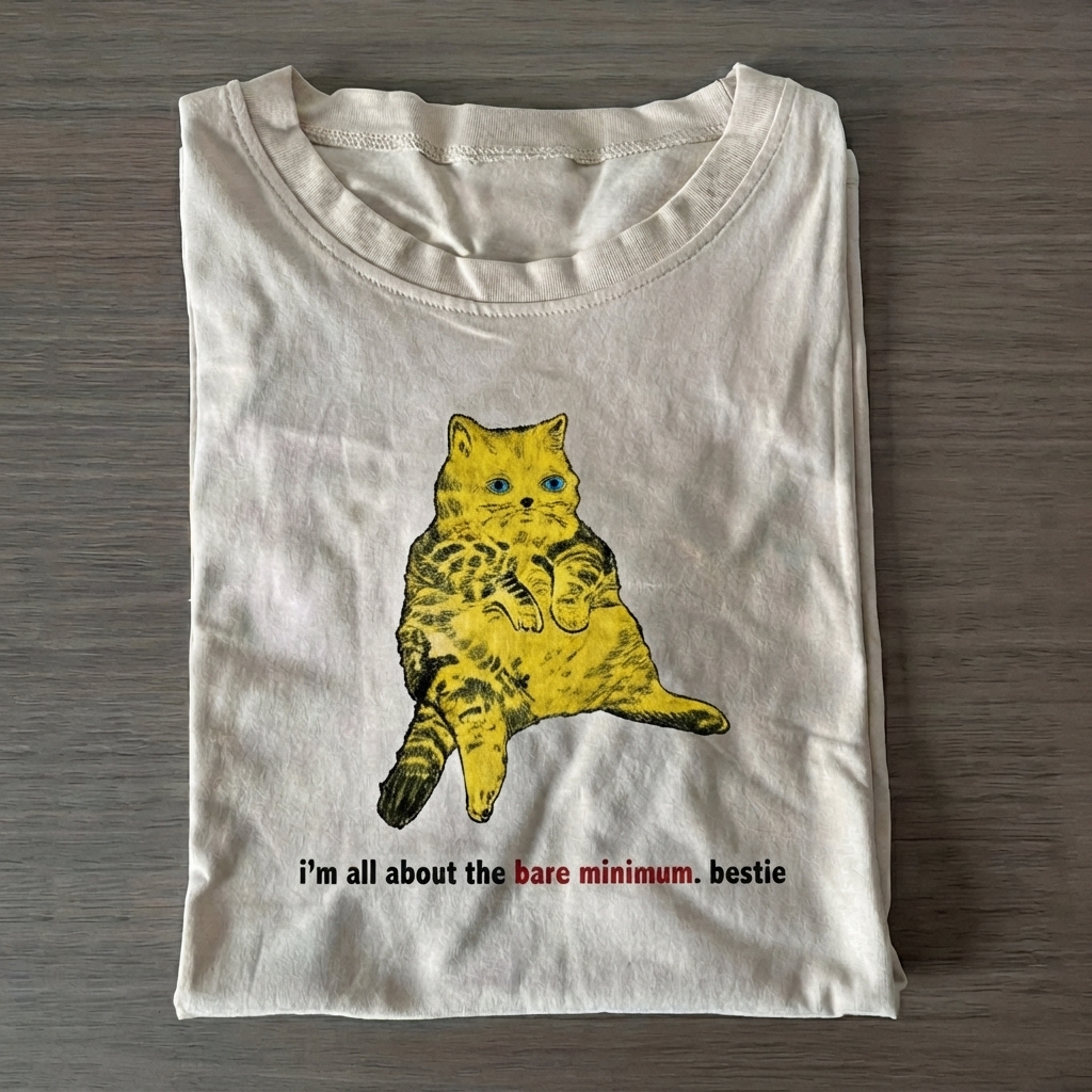 I'm all about the bare minimum T-Shirt