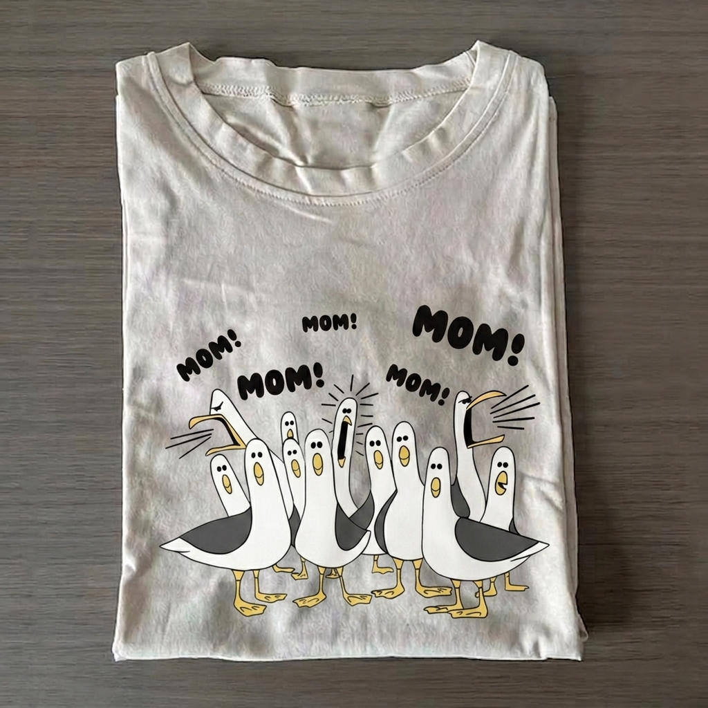 Funny Seagull T-shirt