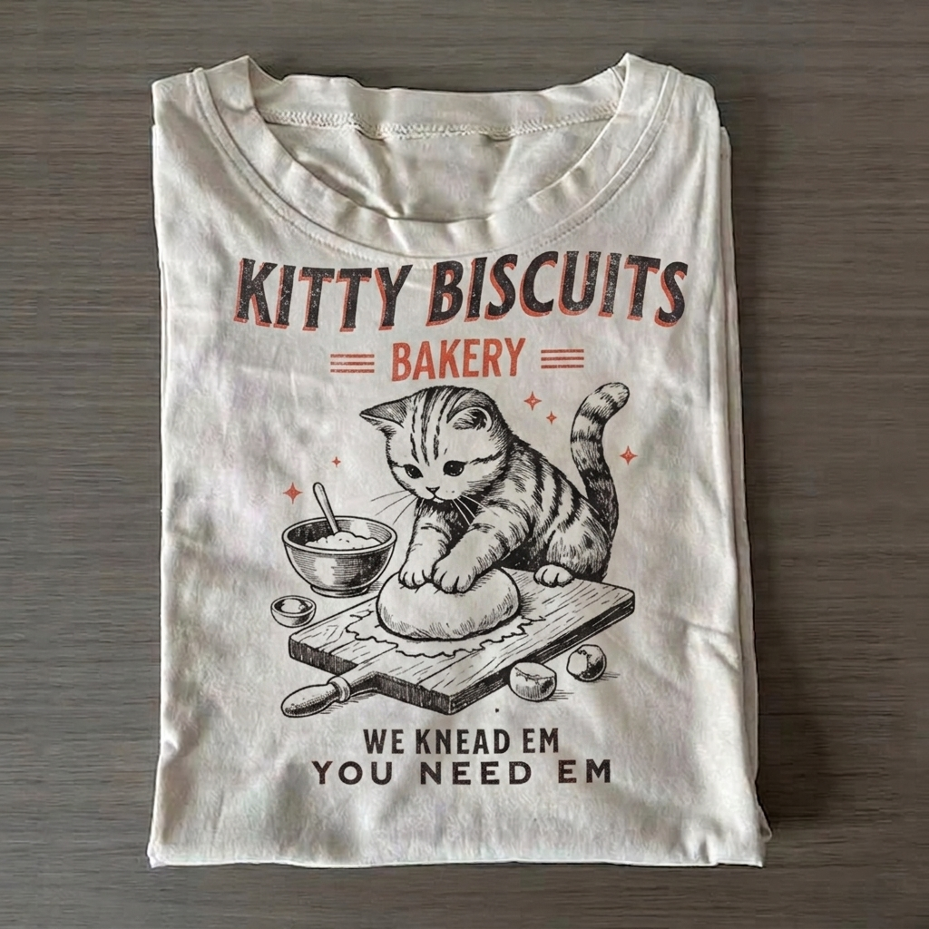 Kitty Biscuits T-shirt