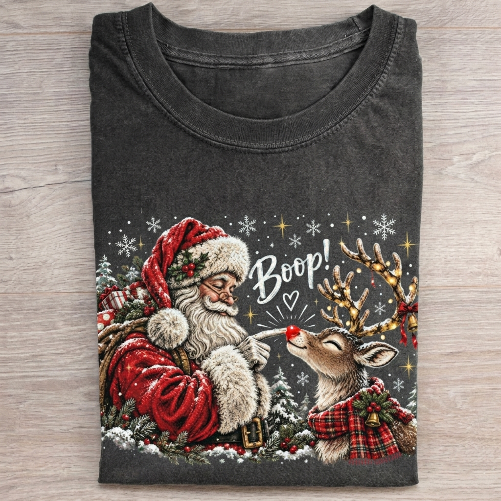 Christmas Cute Boop T-shirt