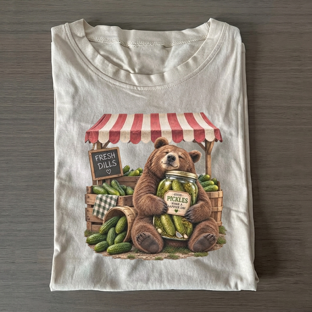 Vintage Pickle Bear T-shirt