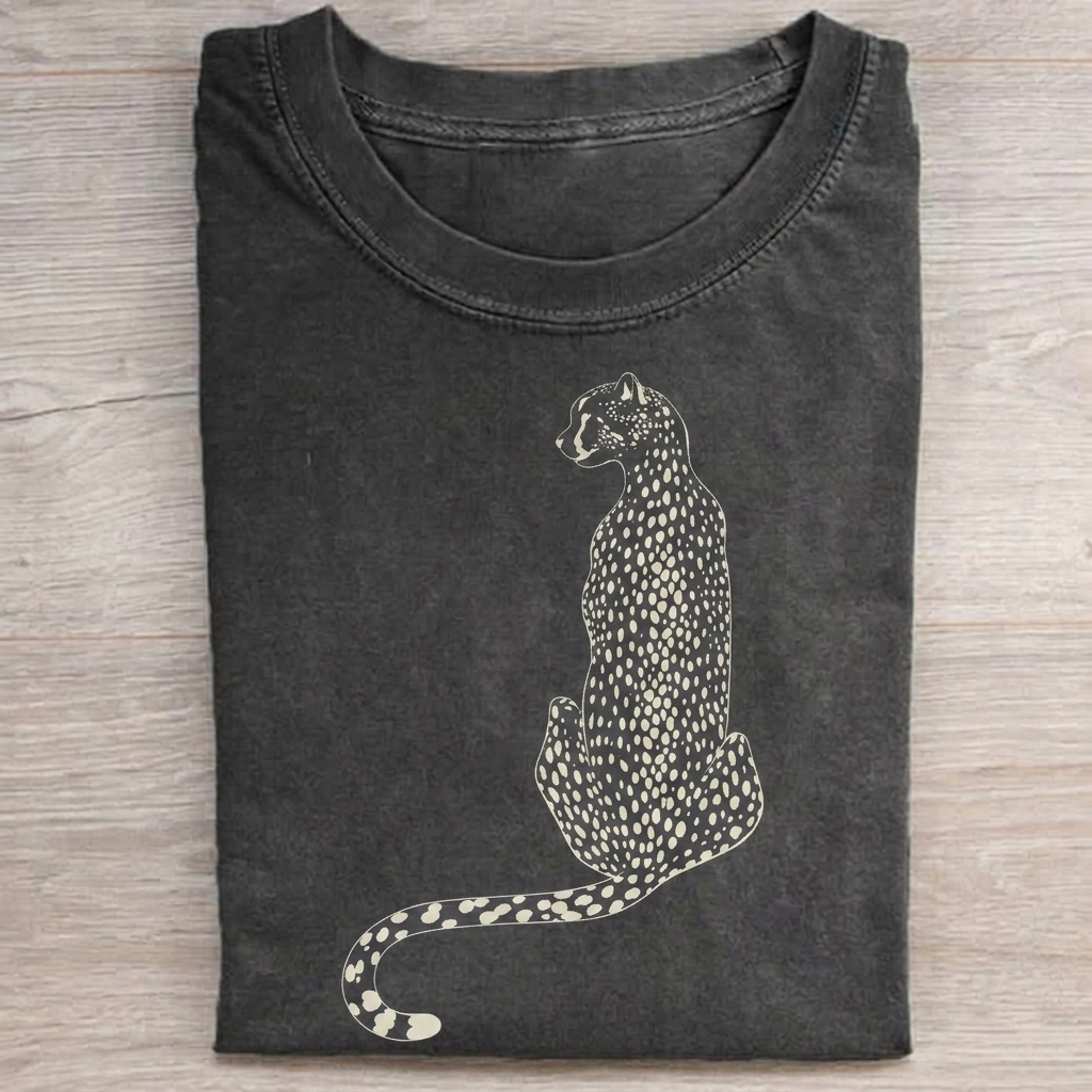 Leopard Graphic Comfort Colors T-Shirt