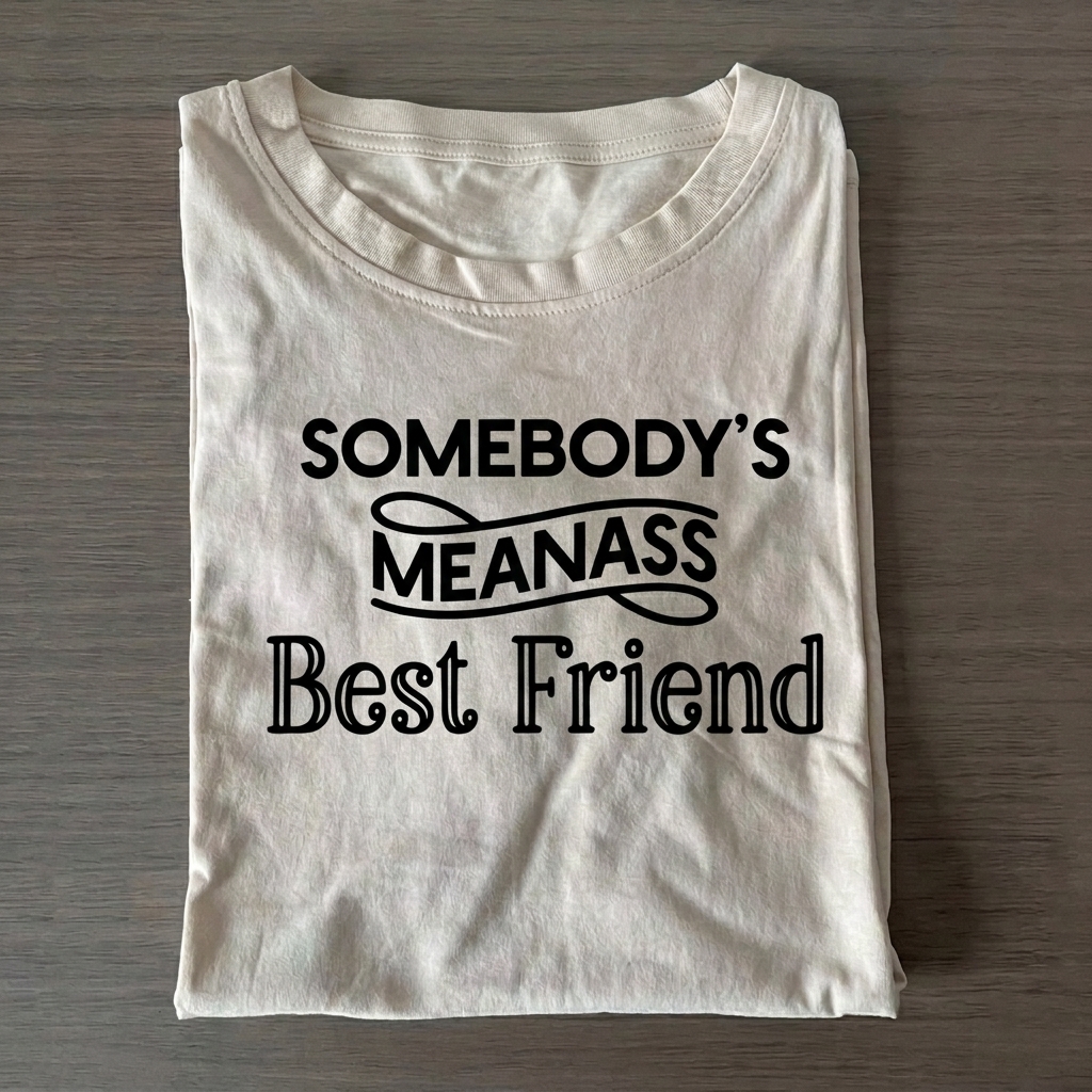 SOMEBODY'S MEANASS Best Friend T-shirt