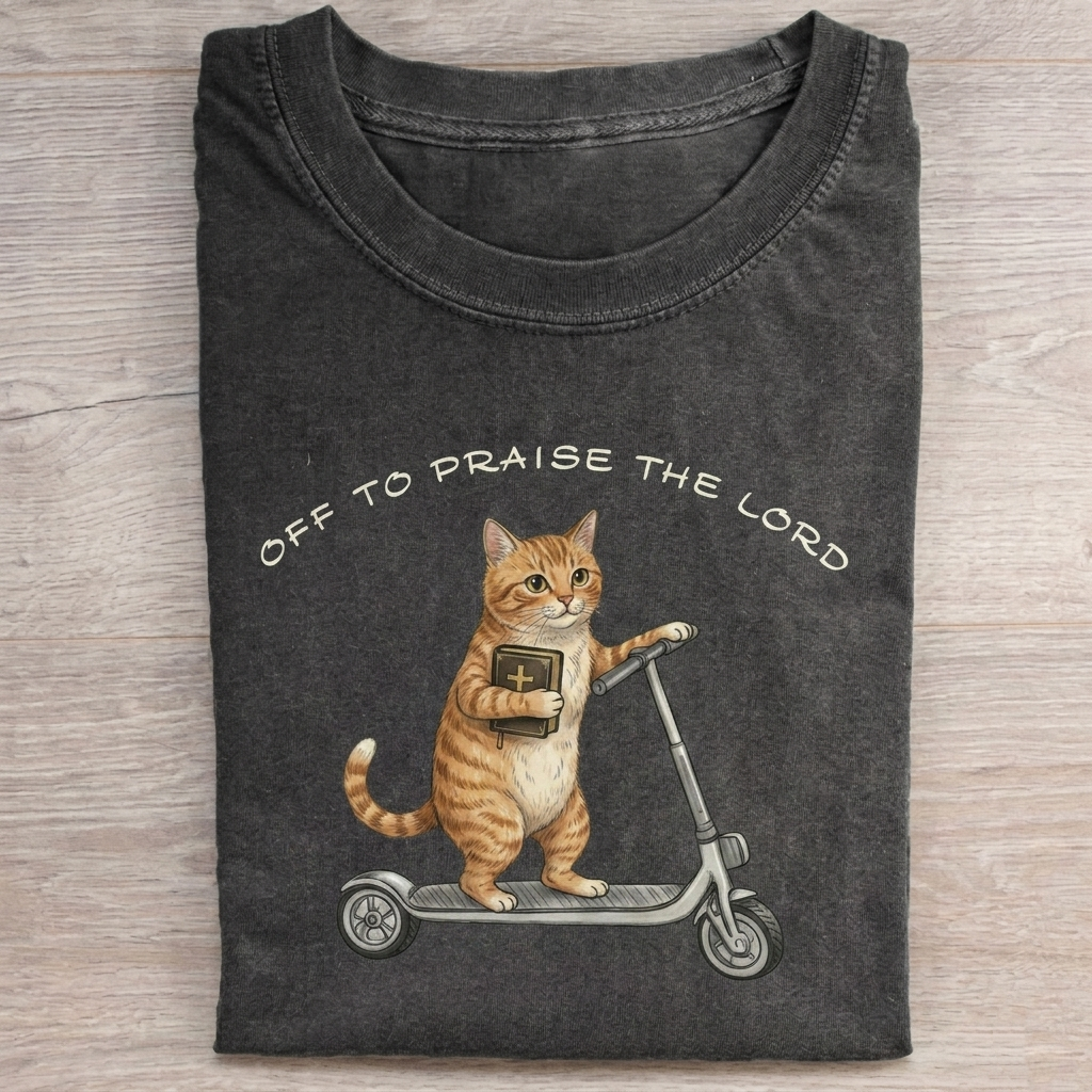 Christian Cat T-shirt