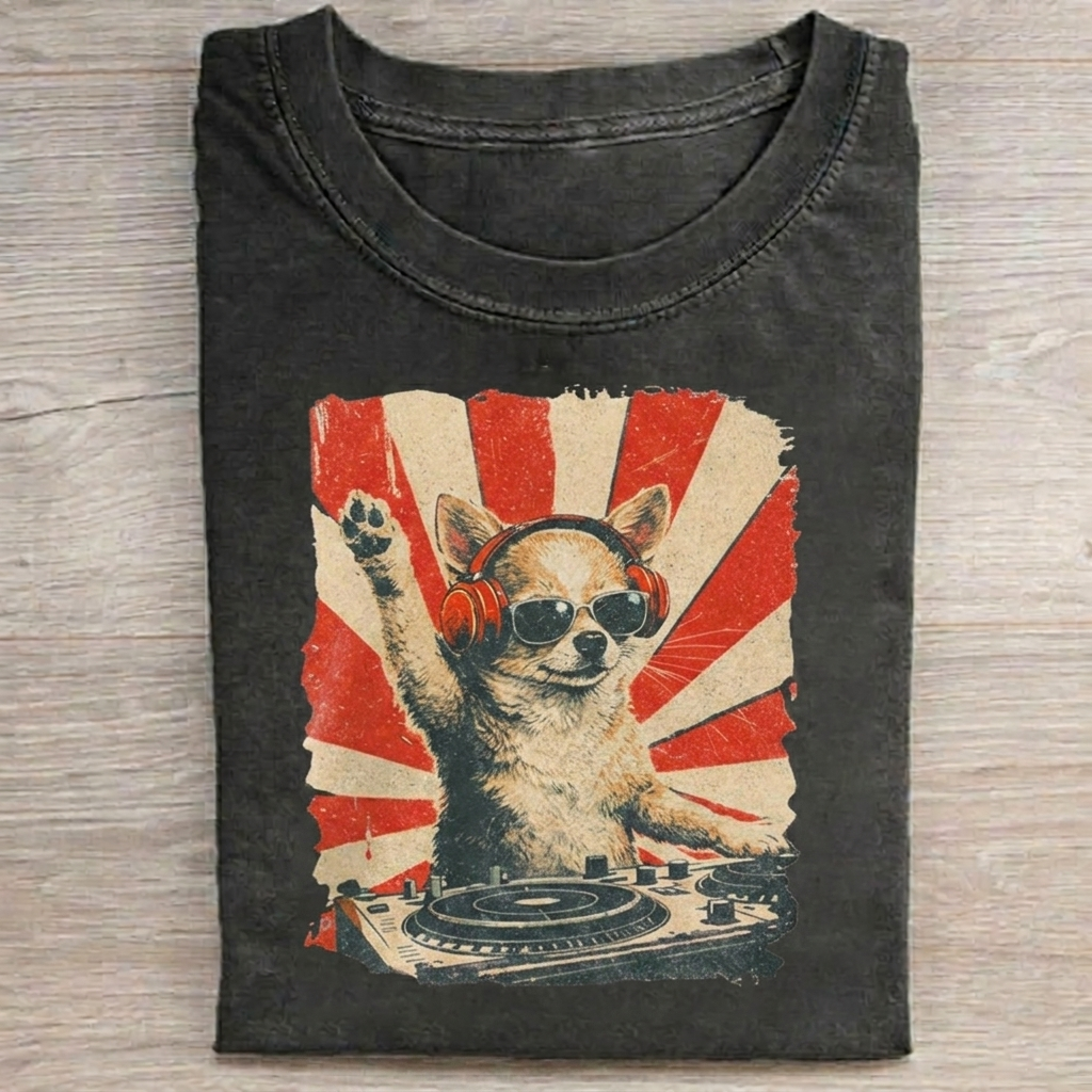 DJ Chihuahua T-shirt