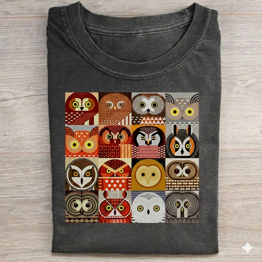 All Kinds Of Owls T-shirt