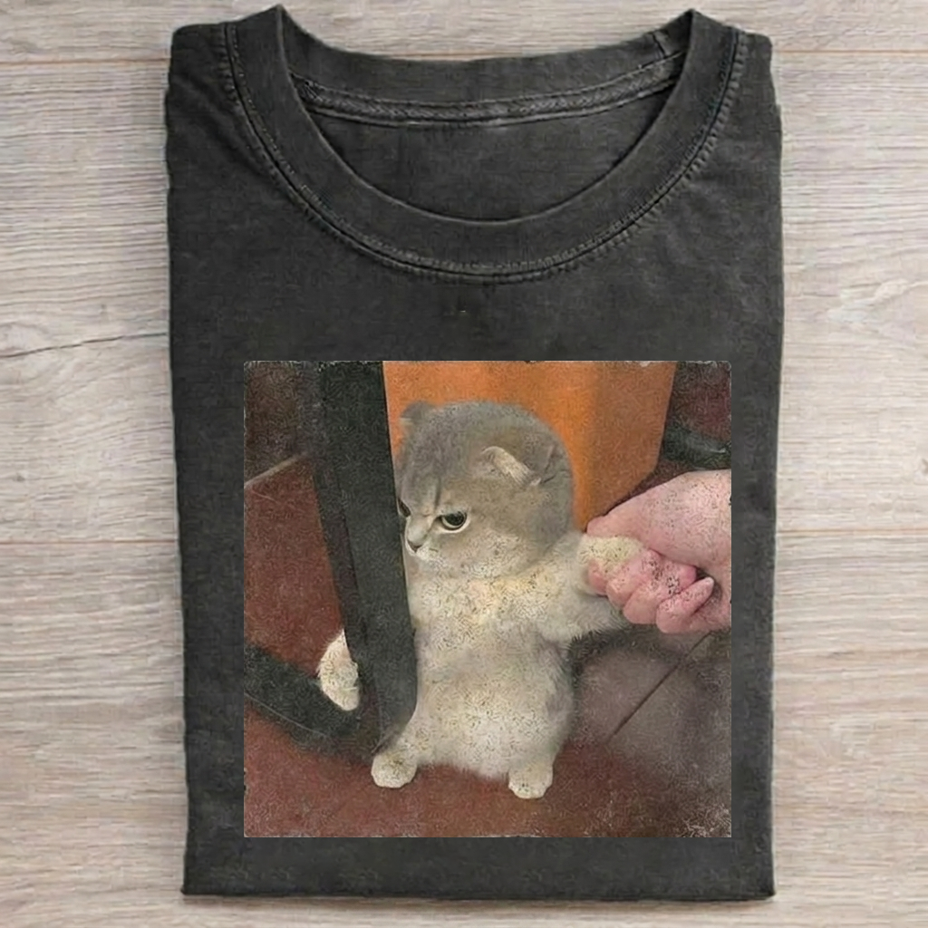 Angry Cat Meme T-shirt