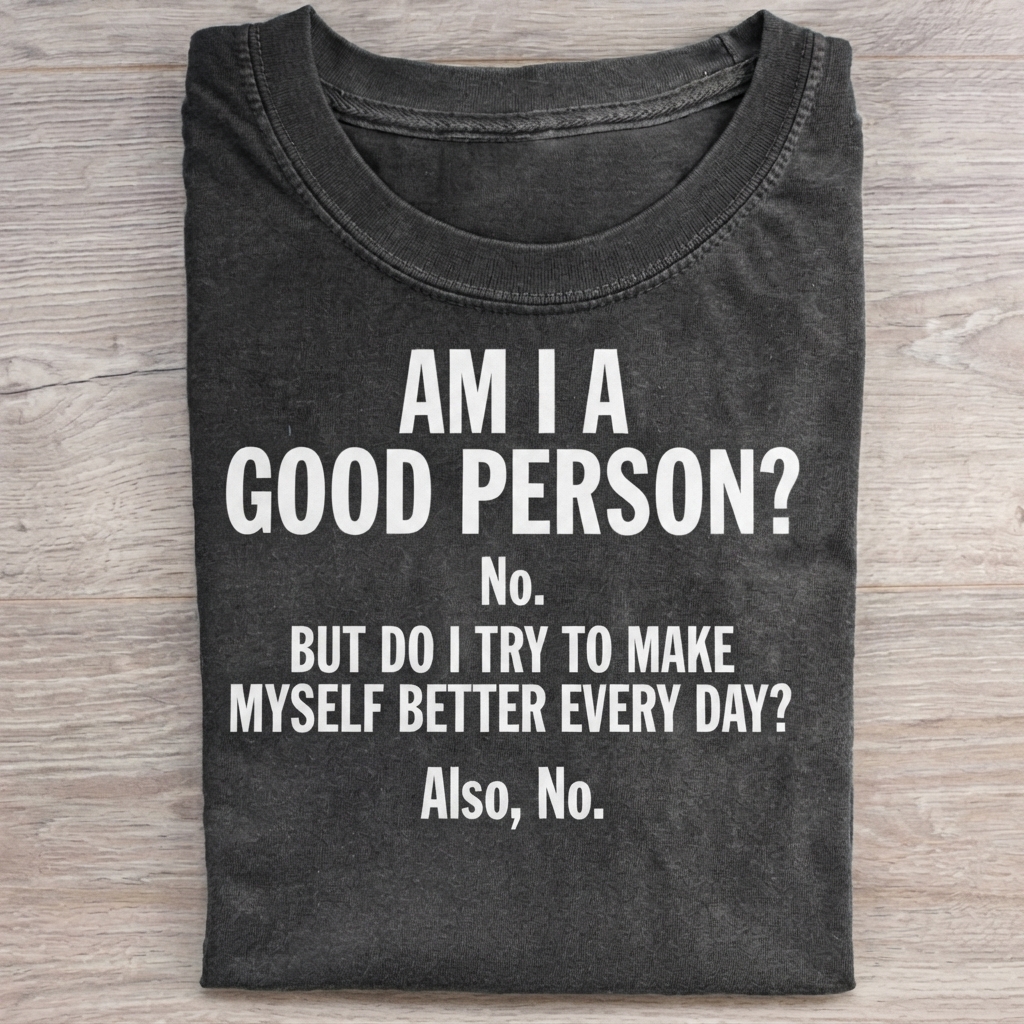 AM I A GOOD PERSON?.. T-Shirt